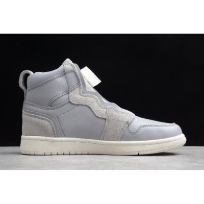 Nike Air Jordan 1 Retro High Zip Atmosphere Gri Basketbol Ayakkabısı Türkiye - Q9LDSR7Q